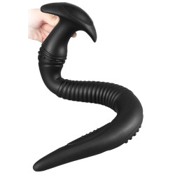 Generique Gode long silicone VIKAELIS L 45 x 4.5cm Noir